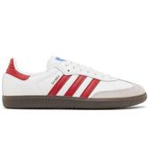 Adidas Samba OG 'White Scarlet' - levelsneaker