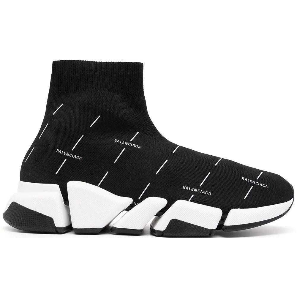 Balenciaga Speed 2.0 logo-print sneakers - levelsneaker