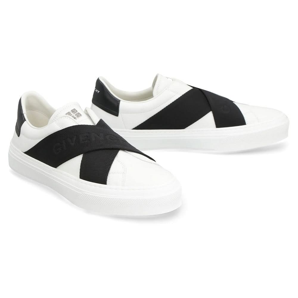 GIVENCHY City Sport Leather Sneakers - levelsneaker