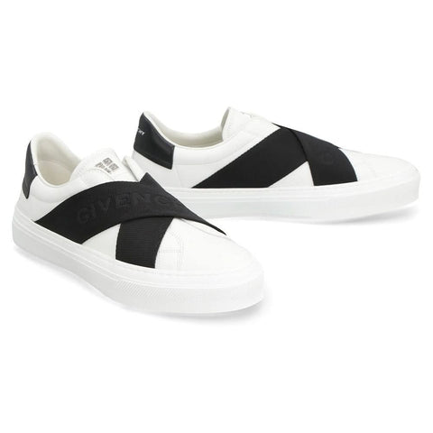 GIVENCHY City Sport Leather Sneakers - levelsneaker